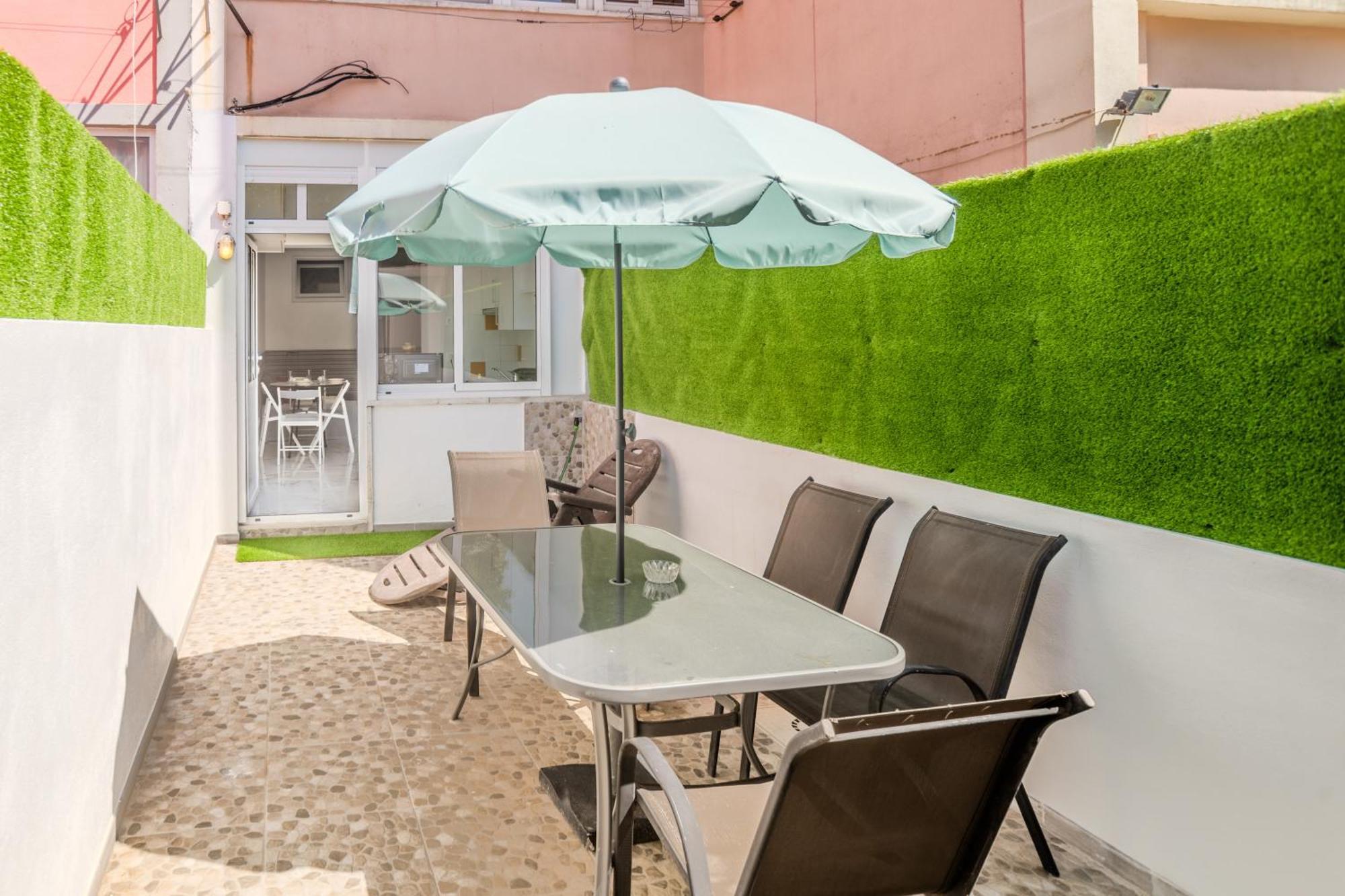 Terrace & Barbecue Apartment In Alameda Downtown Lisboa Екстериор снимка